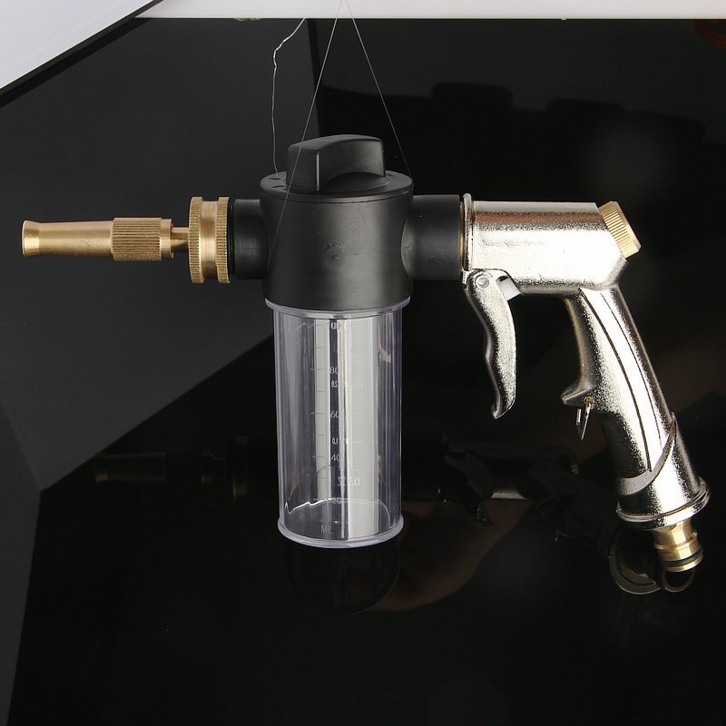 household high pressure car washing gun with copper nozzle and foam pot ideal for car cleaning and garden watering applications Product details 7