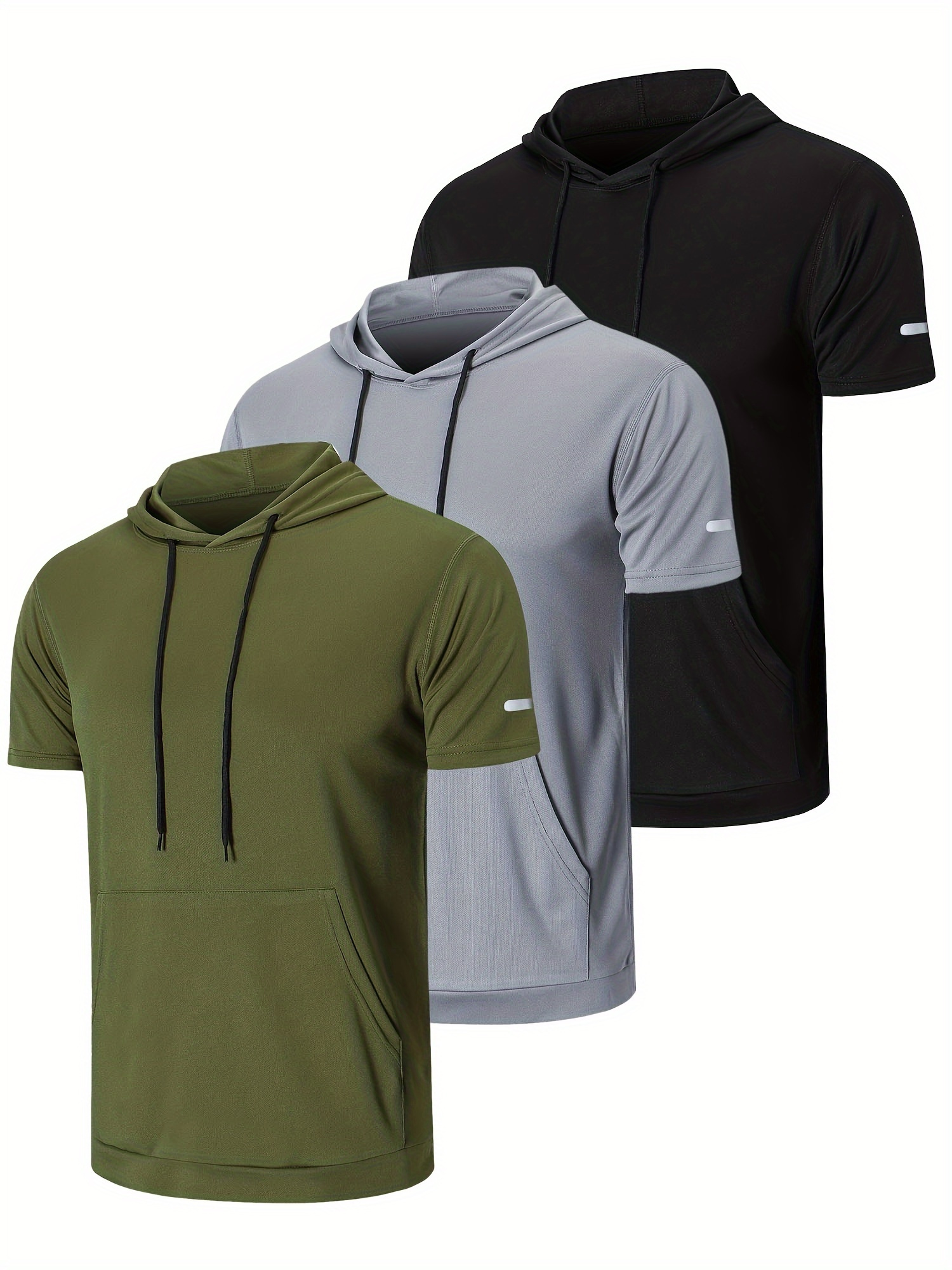 short sleeve hoodies sold on Temu United States