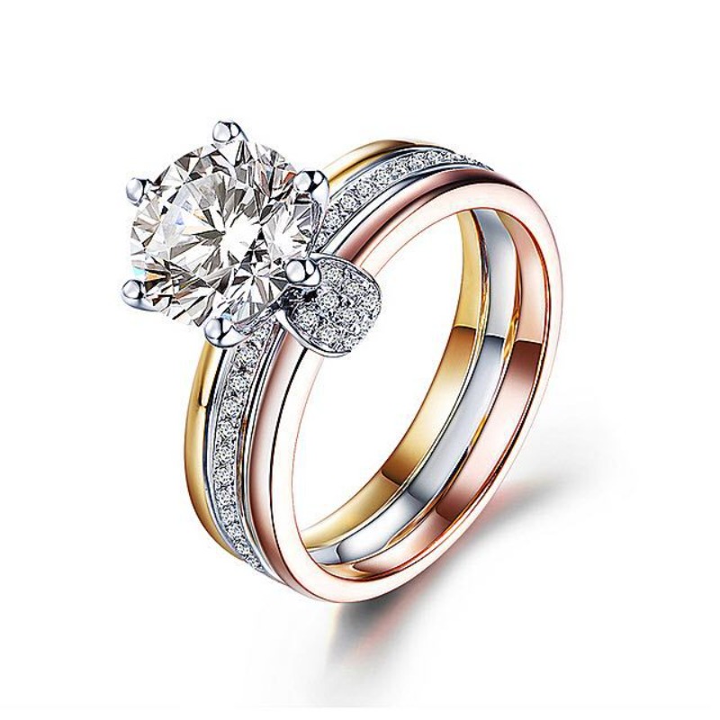 Image of 6-claw Ring Made Of 925 Silver Featuring Moissanite, In Carat Weights From 0. Carats. This Piece Is Designed For Women, Showcasing A Sense And Niche Temperament, Making It An Ideal Gift For Men