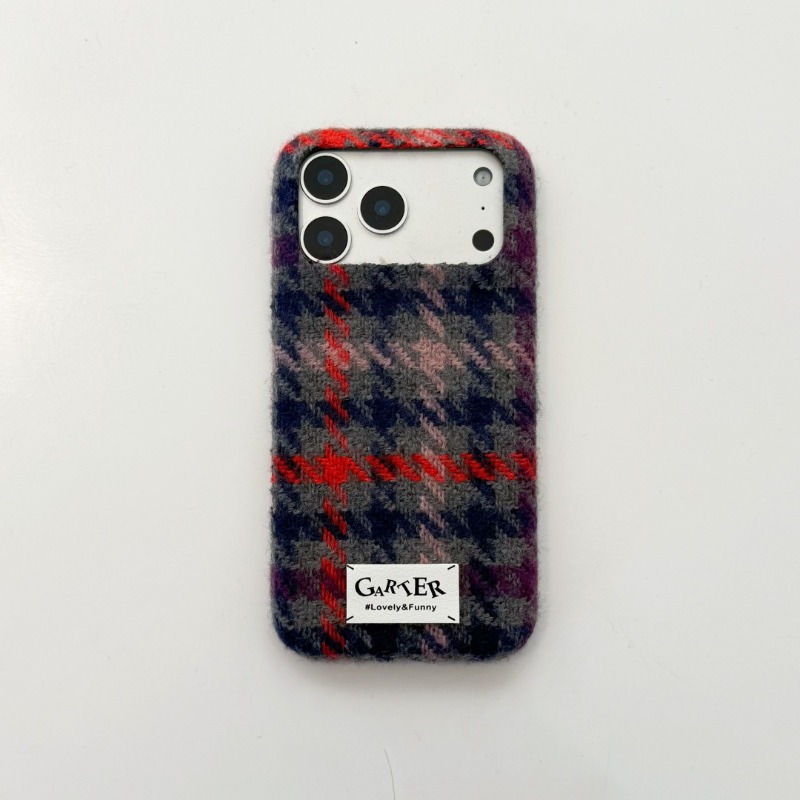 TEMU Creative Phone Case For Iphone 17 16 15 14 Anti Drop Protective Cover Cloth Pattern