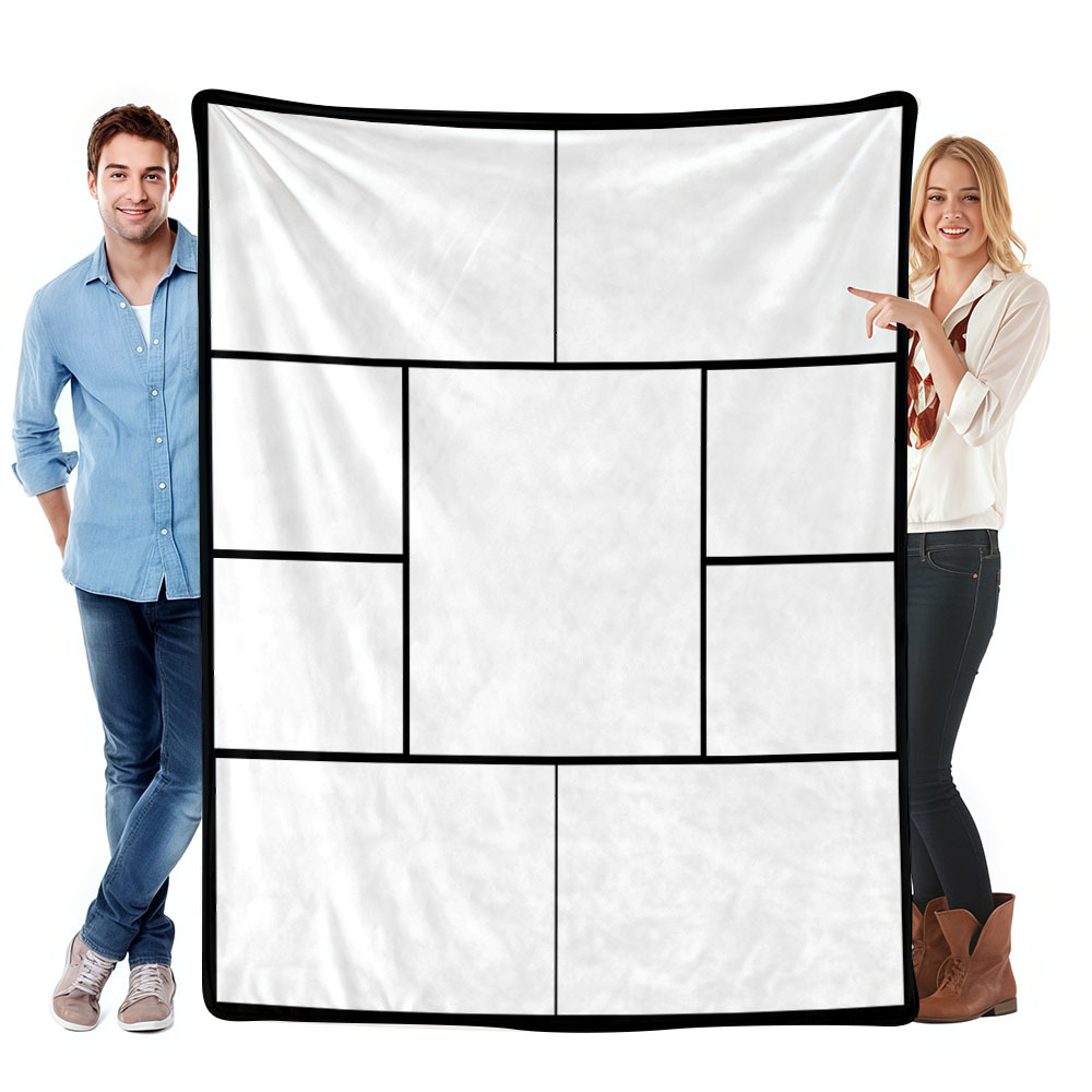 TEMU 1 Custom Photo Personalized Family Blanket â A Mother's Day Gift, Easter-themed Home Blanket â Warm And /summer Air-conditioned Blanket.