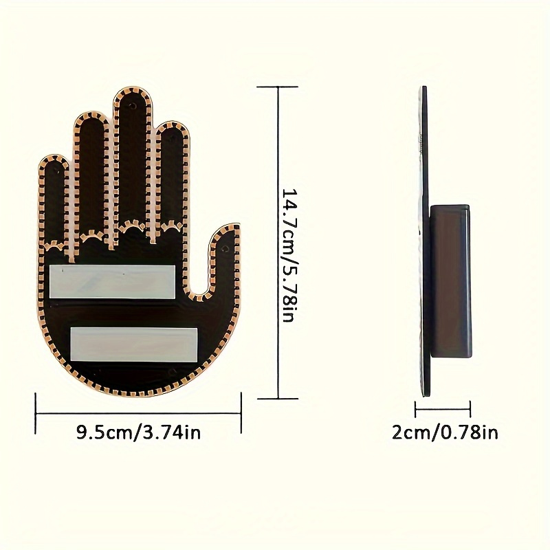 led gesture hand light with remote control high brightness neon accent light for cars battery powered light with three   non rechargeable aaa fits   vehicles 1