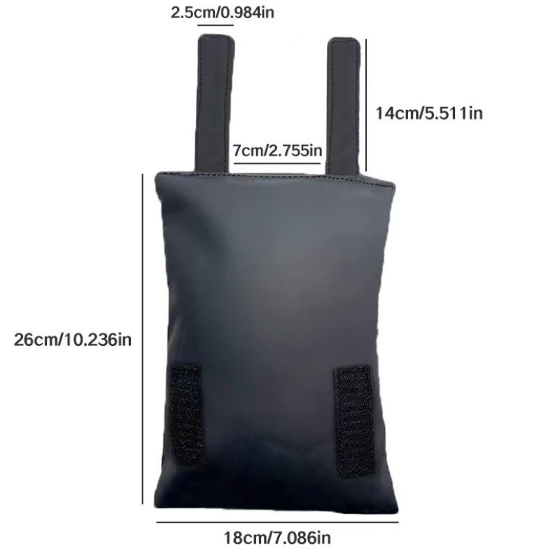 TEMU Upgraded Thick Outdoor Faucet Insulation Sleeve (2pcs) - Waterproof And Reusable, Measuring 18 X 26cm (7.5" X 10.3"), Specifically Designed For