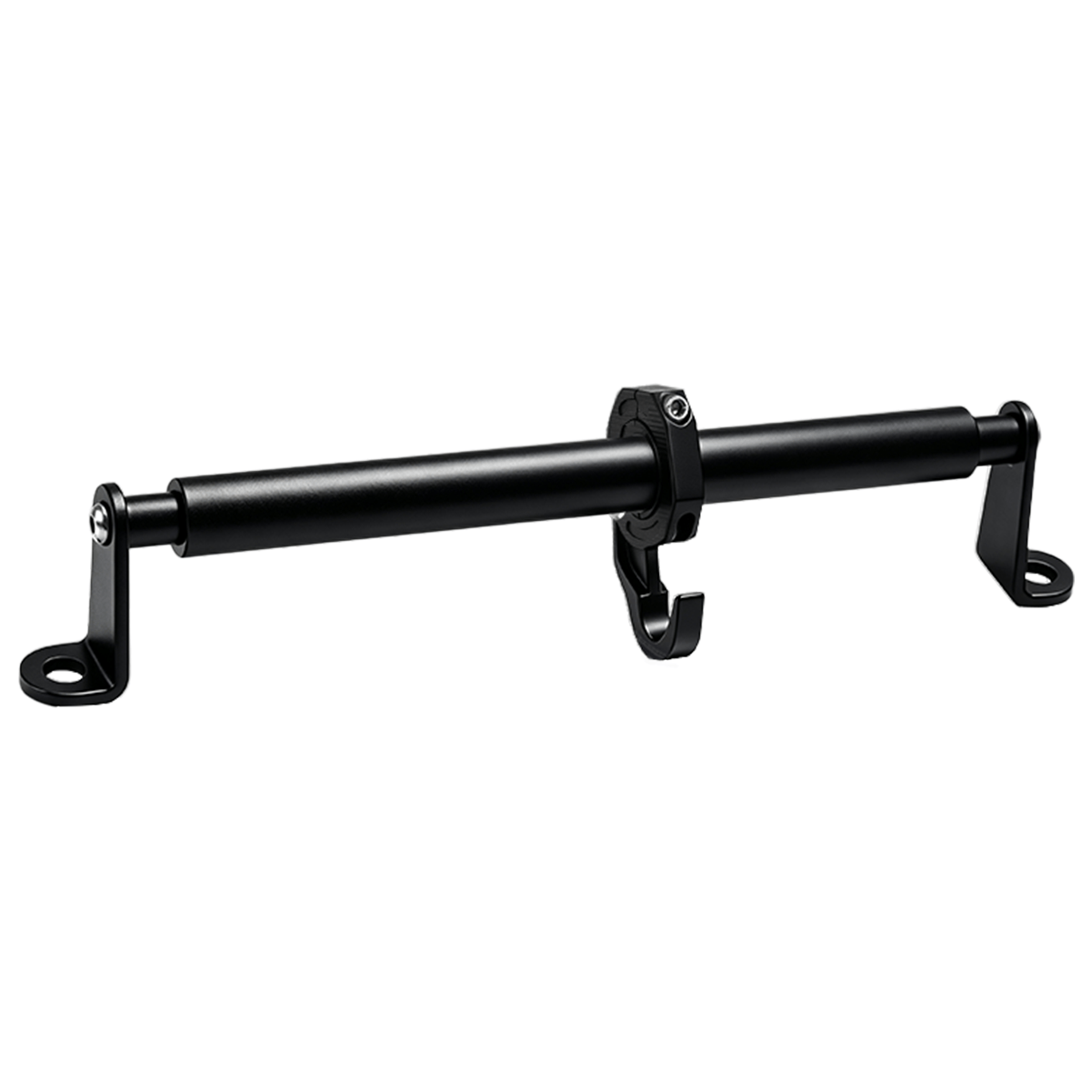 TEMU Motorcycle Rear Mirror Extension Bar & Telescopic Balance Lever With Storage Hooks - Adjustable Handlebar Extender Bracket Suitable For Scooter,