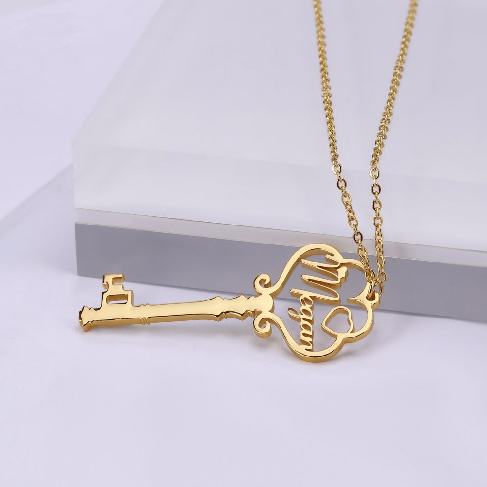 personalized stainless   pendant necklace with name engraving - elegant & cute, ideal for  , christmas gift, suitable for  ,   birthday, mother s day, for mom, sister, wife, lover, girlfriend details 2