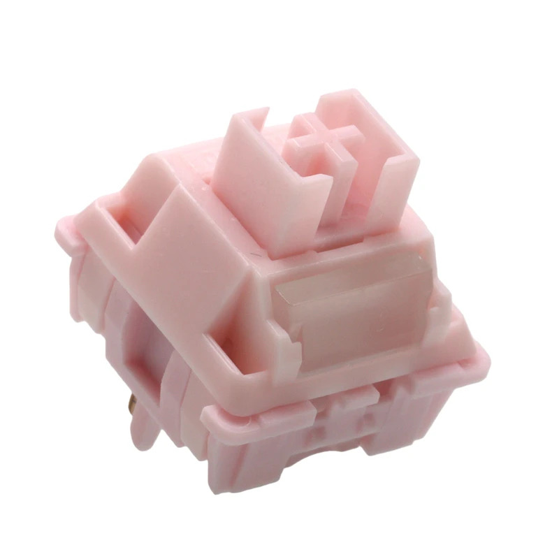 switchピンク huano sakura switch linear 35g pre lubed 5 pin hot swap pok - Temu