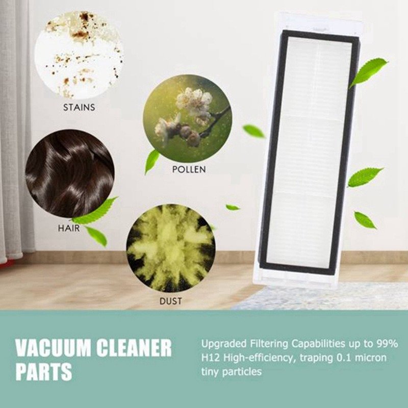 dream robotics 10pcs vacuum cleaner accessories kit for l10  l10  w10  s10 plus   plastic and fabric attachments floor suction replacement parts details 3