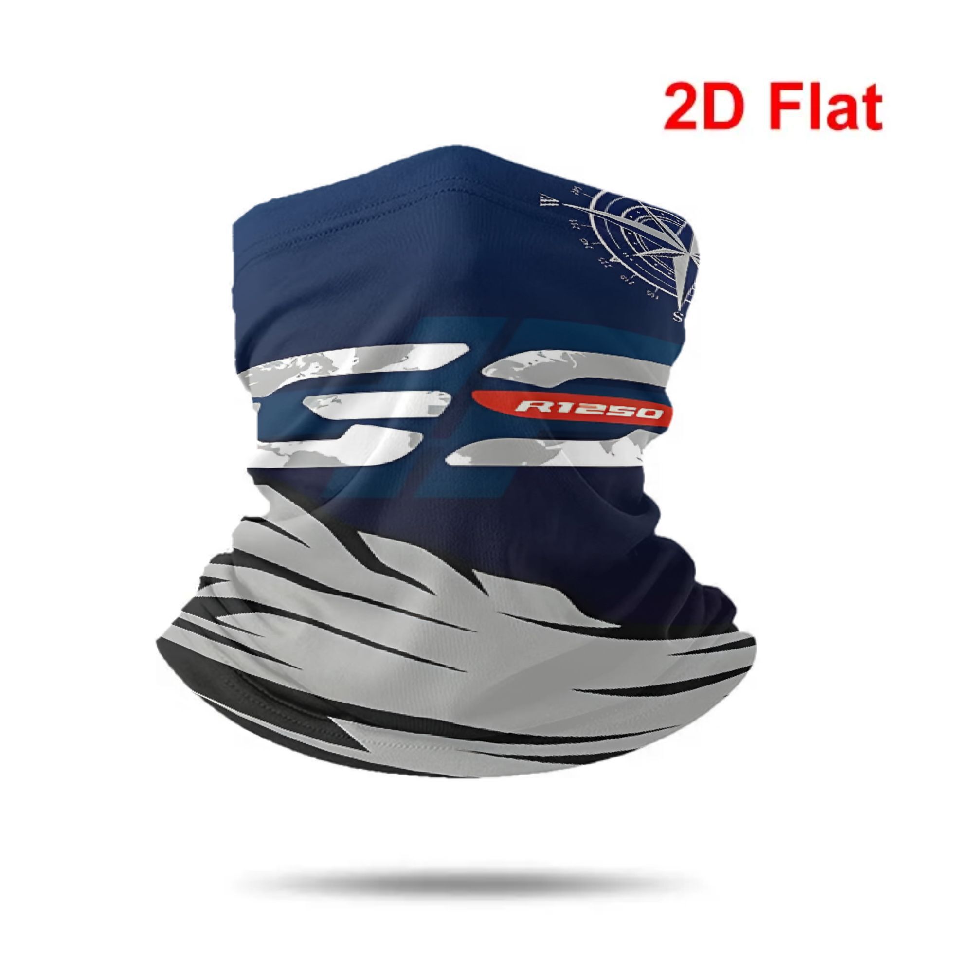 TEMU 2d Print Design Cover Gs R1250 Printed Headscarf, Breathable Bandana Neck Scarf, Is A Versatile Outdoor Fishing Accessory, For Outdoor, Suitable