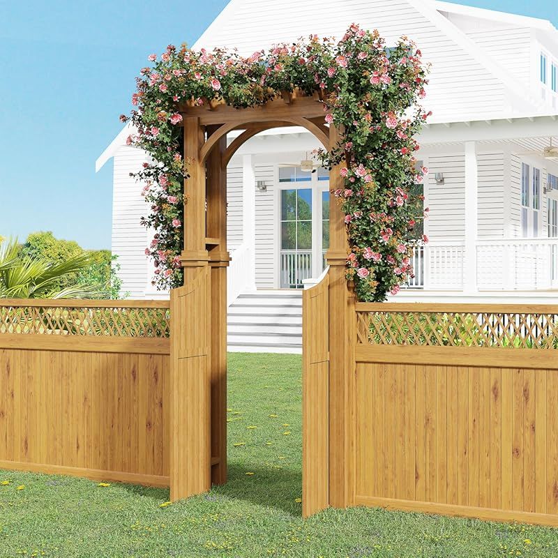 garden arch trellis perfect climbing plants serving a - Temu