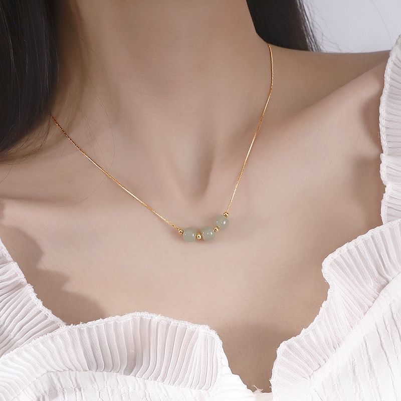 

Collier Élégant à Perles pour Femme - Design Chic, Cadeau pour Elle, Style Japonais et Coréen du Sud