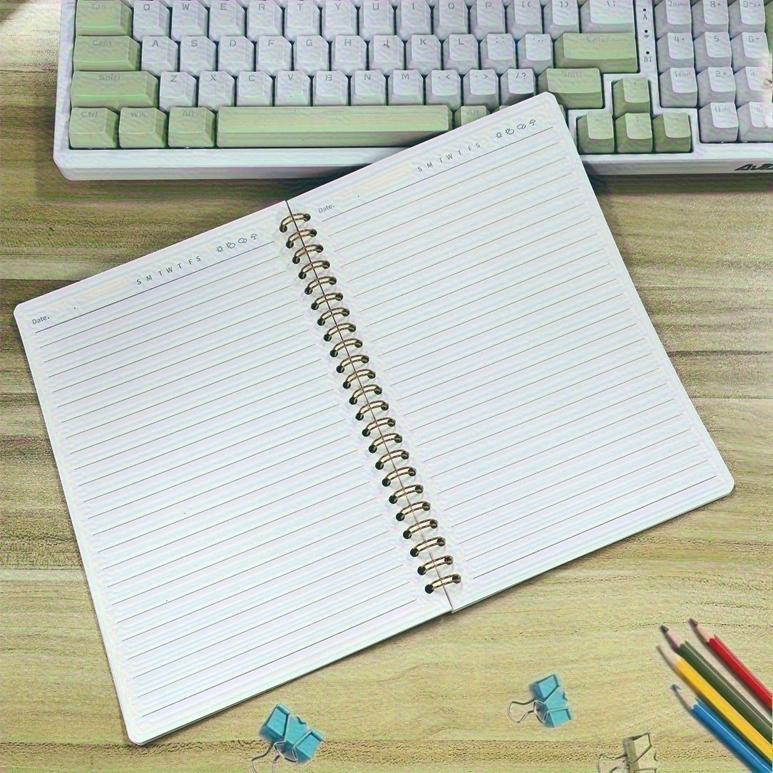 Aktienhandel-Chartanalyse A5 Spiralnotizbuch - Dicke Cover-Design mit technischen Analysevorlagen für Widerstands-/Unterstützungsniveaus, Bull Flag/Bear Trend - 13,97x21,08 cm, ideal für Trader, Investoren & Finanzbegeisterte, Börsenbuch, Trader-Arbeitsbuch, hochwertiges Papier, strukturiertes