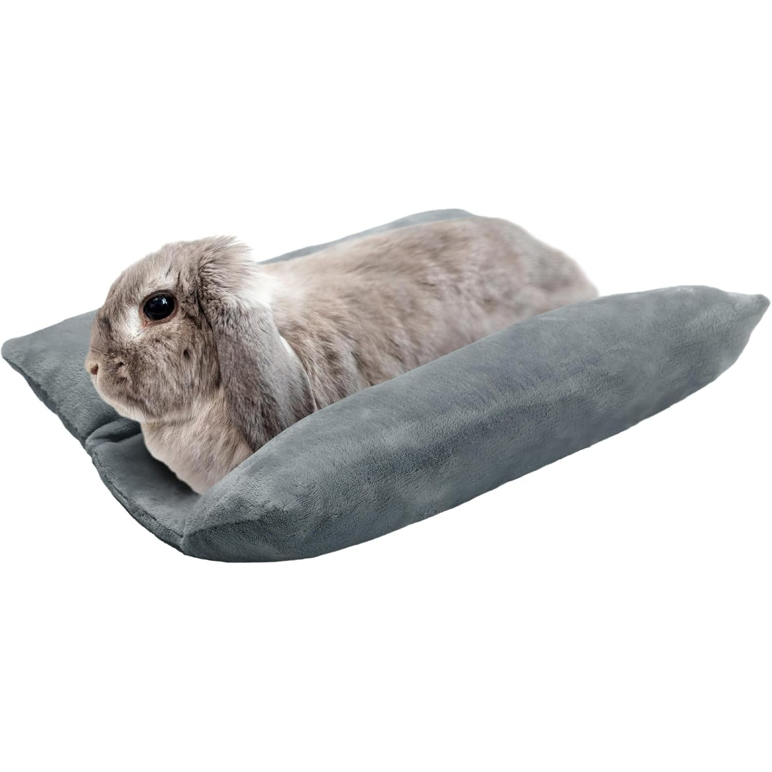 

Rabbit Bed, Thickened Soft Rabbit Bed, Duvet Cushion Plush Cushion With Recliner Pillow, Pet Pad For Indoor Cage Sleeping