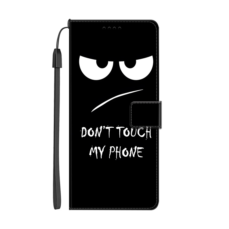 TEMU Phone Case: Warning Flip Wallet Phone Case Suitable For Galaxy A90 A72 A71 A70 A60 A56 A55 A54 A53 A52 A51 A50 A42 A41 A40 A36 A35 A34 A33 A32