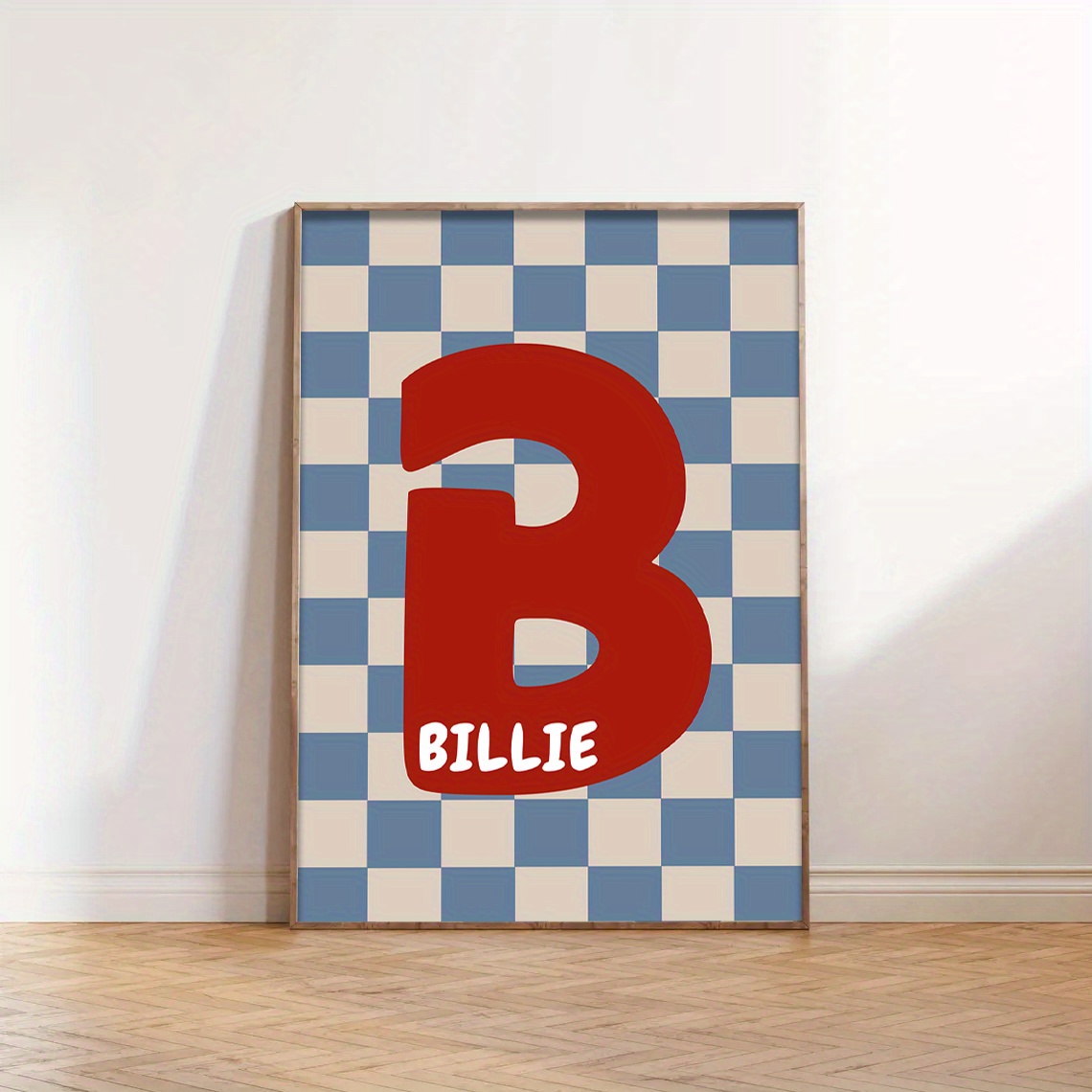 TEMU 1pc, Custom Initials Printing, Personalized Poster, Boy Room Decor, Boy Gifts, Room Wall Art, Wall Art Prints, Bedroom Decor, Unframed,halloween