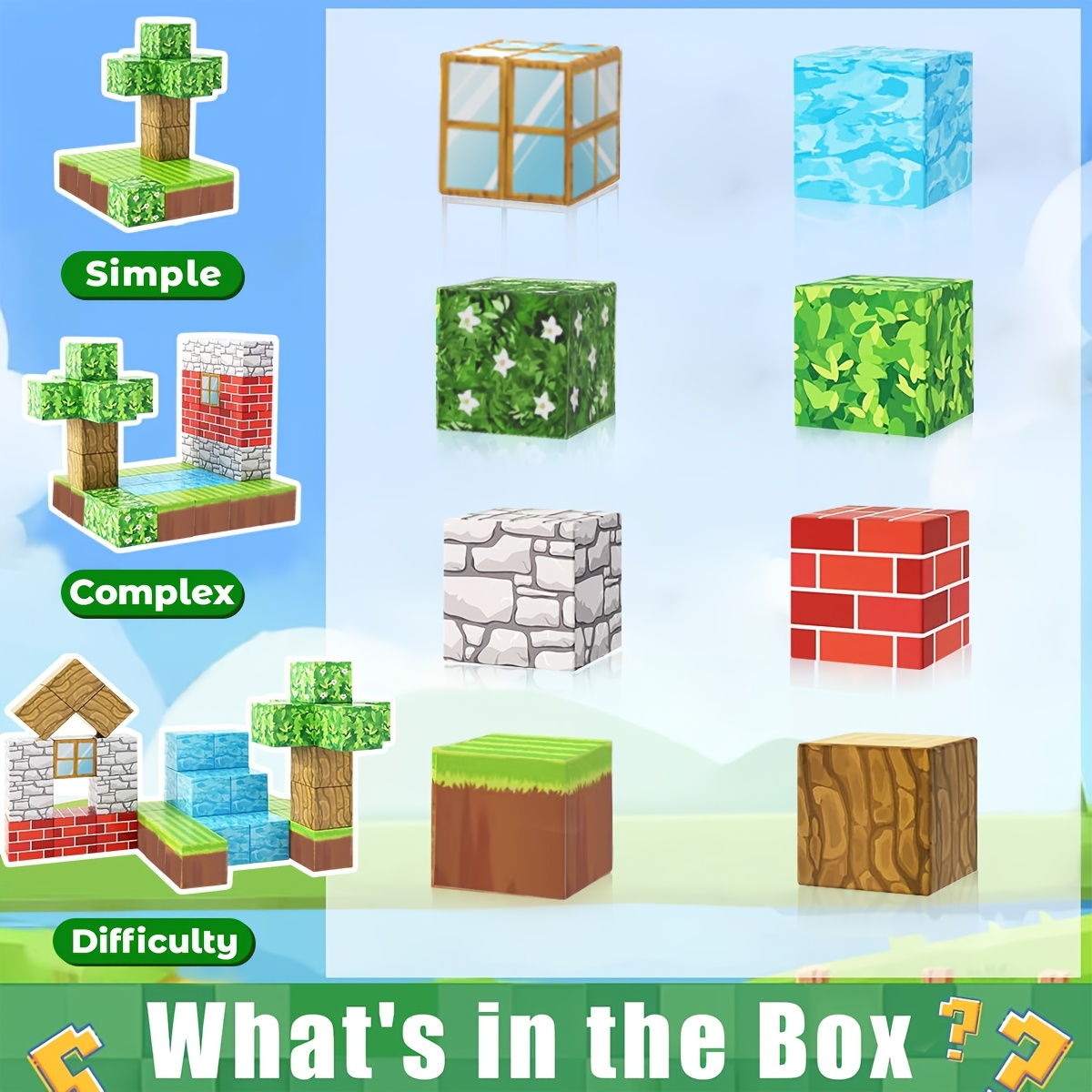 Magnetic Building Blocks Educational ABS Construction Set