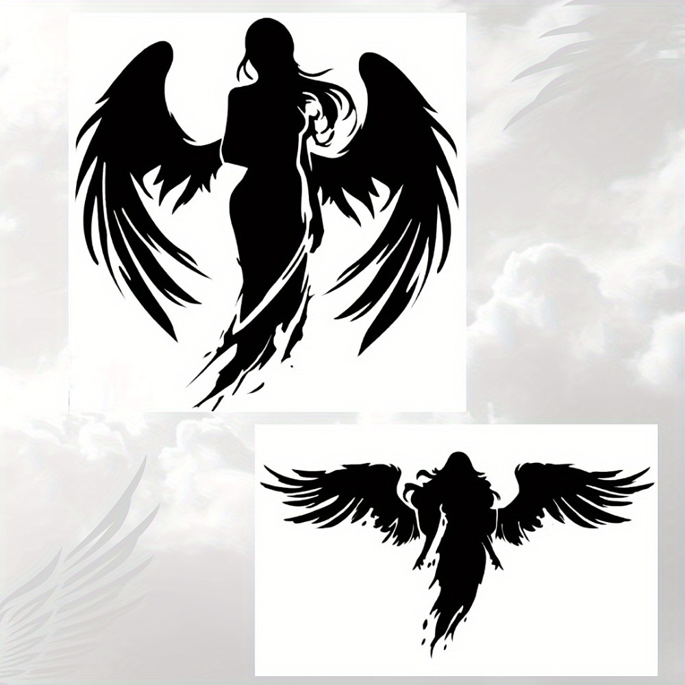 angel stencil sold on Temu United States, image size:1000x1000