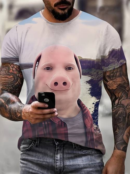 heren t-shirt met