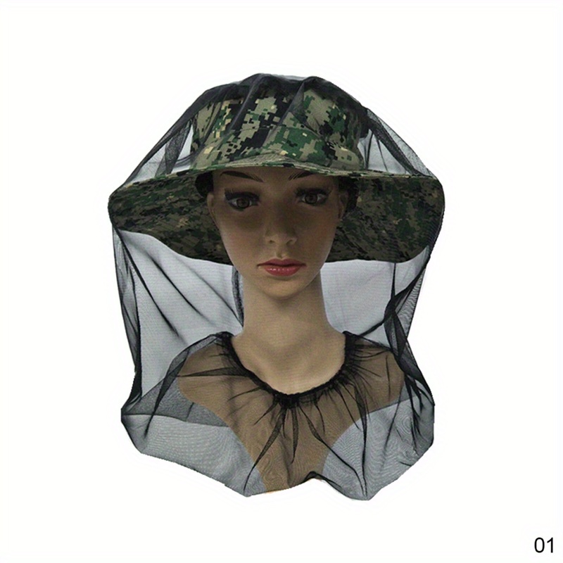 TEMU 20 Pack Net Face Mesh Net Protecting Net For Outdoor Hiking Camping Climbing Fly Insects Preventing