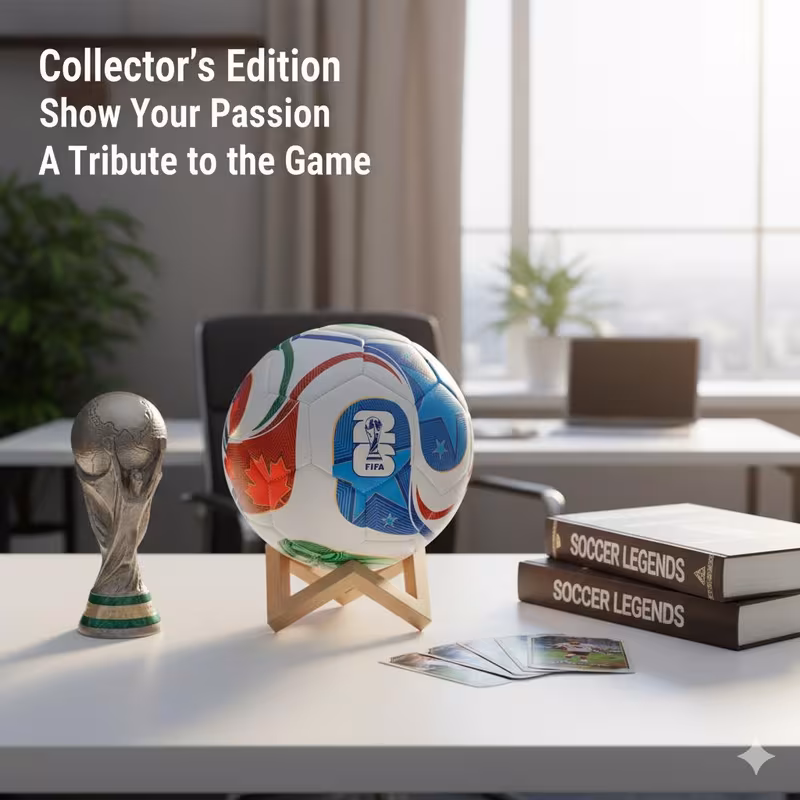 official soccer ball design for the 2026 sturdy for and matches ideal with control and suitable for all weather Product details 7
