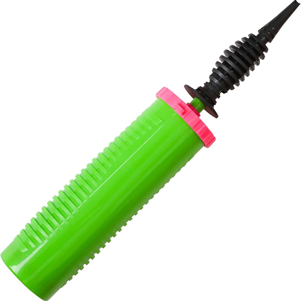 balloon pump handheld two way   hand blower   for balloons ballon inflator pumping manual   inflators machine green 1pc without battery