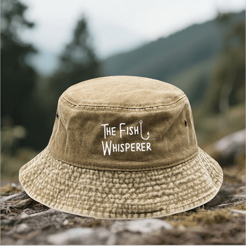 TEMU The Washed Vintage Bucket Hat, Unisex Adjustable, Suitable For Outdoor Fishing, Party Gifts, Hip-hop Hats, Trucker Bucket Hats