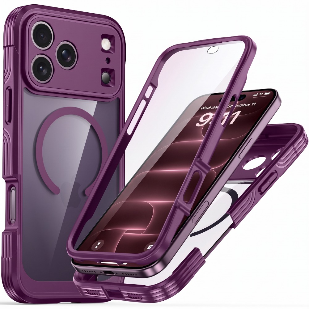 TEMU Phone Case: Case For Iphone 18 Pro Max [built-in Tempered Glass Screen Protector & Camera Lens Protection] Full Body Shockproof Protective Woman