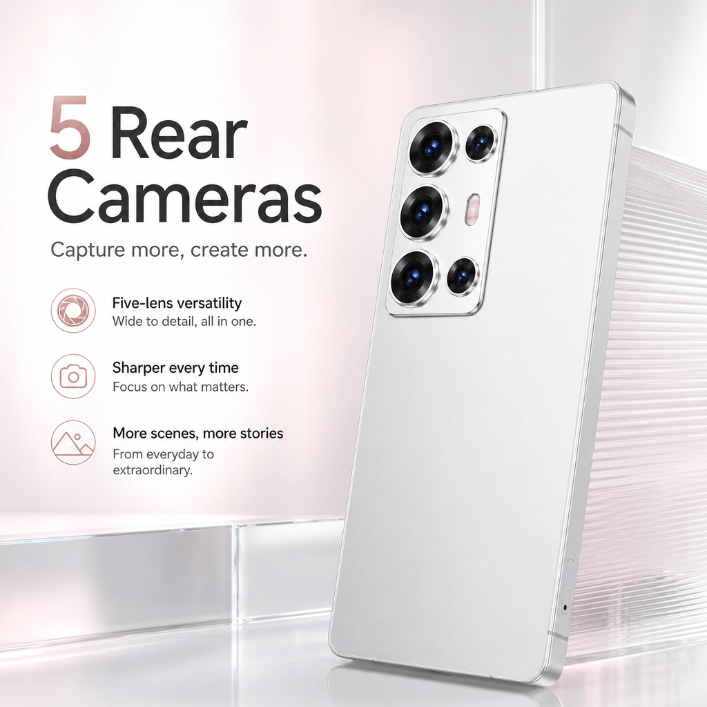 6 8 inch   screen unlocked   phone 4 64gb   support facial recognition   screen protector earphones daily use Product details 5