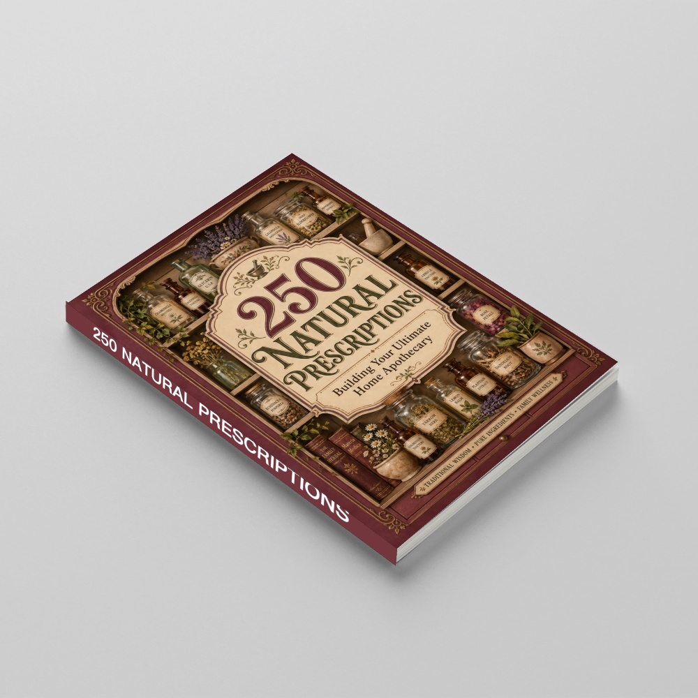 TEMU 250 Natural Prescriptions, Herbal Remedies And Home Apothecary Guide With Traditional Herbal Wisdom, Medicinal Plant Reference, Herbal