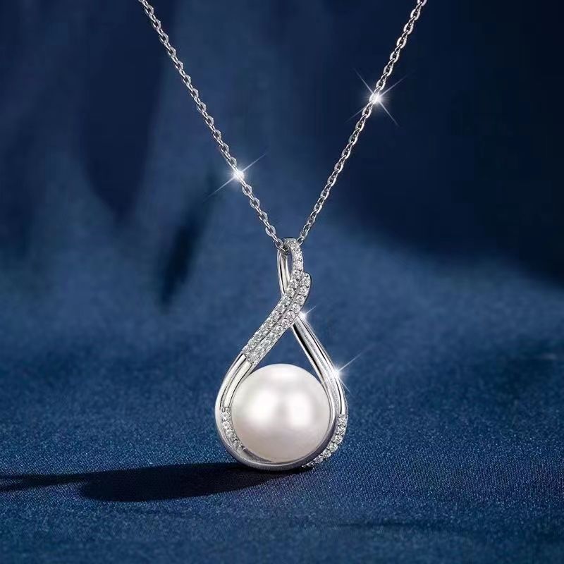 Luxury Elegant Earrings Necklace Set For Women Wedding Engagement Party Jewelry Additions ()