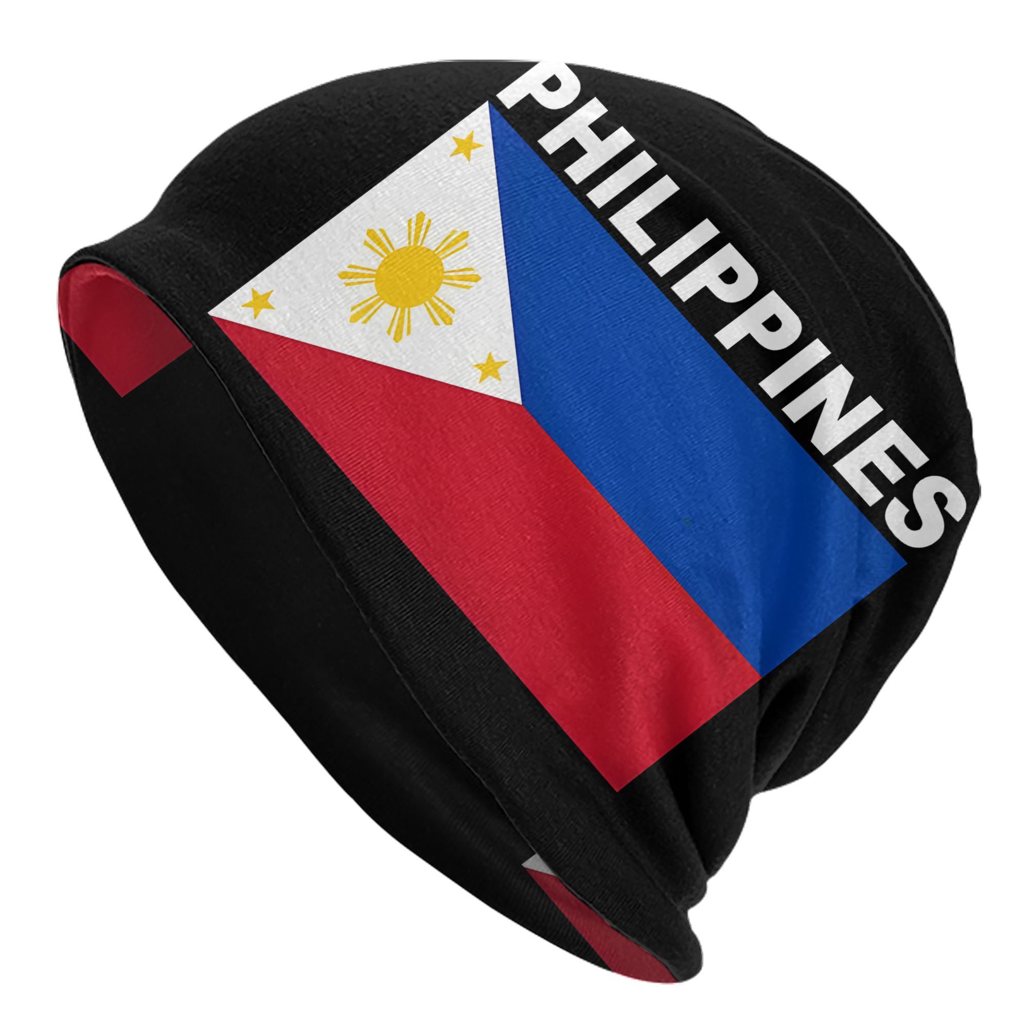 

Flag Of Philippines Bonnet Hats Men Skullies Beanies Novelty Hats