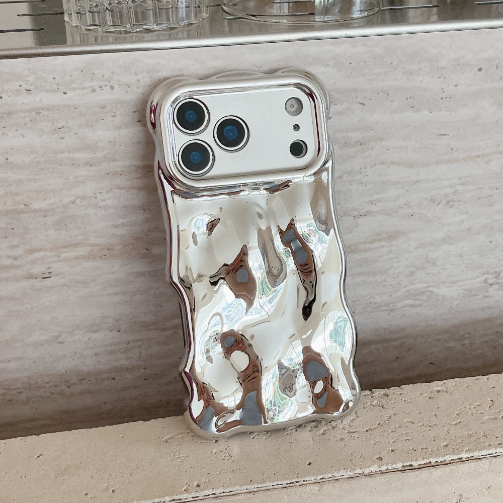 TEMU Phone Case - Electroplated Shiny Colorful Full Protective Case For Drop Resistance, Suitable For For Iphone 11 To 17 Pro Max Air