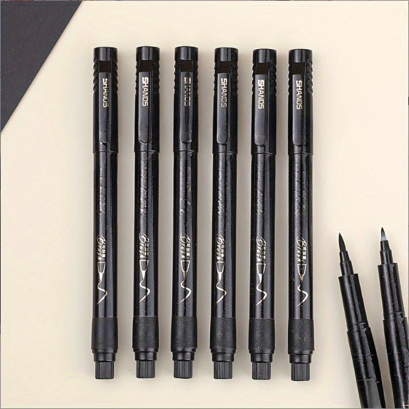4pcs Hand Lettering Pens Set Waterproof Brush Markers for Calligraphy & Art