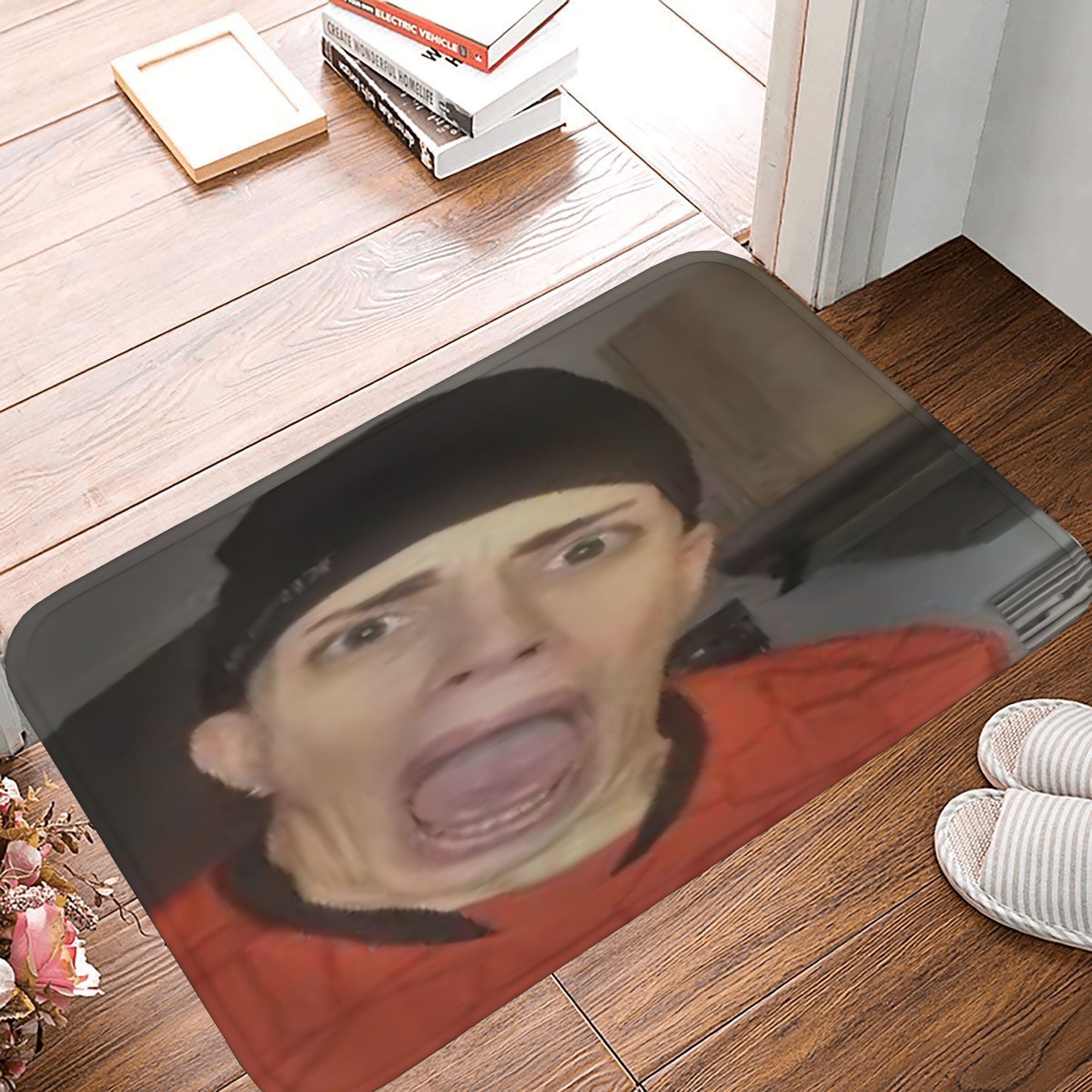 Un tapis imprimé de n'importe quel anime, adapté à une utilisation intérieure, tapis décoratif, paillasson créatif, tapis sur le thème de l'entrée, décoration intérieure.