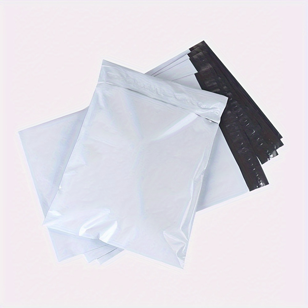 

100pcs/200pcs Self-adhesive Waterproof Mailer Bags, Explosion-proof Tear-resistant Plastic Envelopes For Shipping, Mail, Gift Wrapping And Packaging - Ideal For Christmas And Halloween Gifts