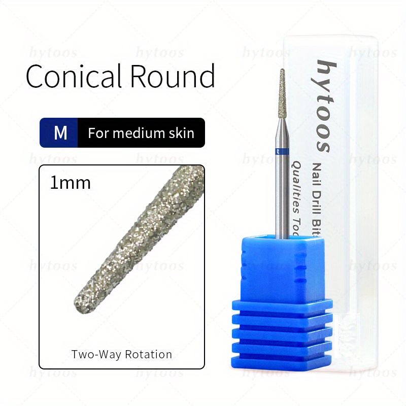 Conical Nail Drill Bit, Manicure Machine Tool Accessory For Removing Cuticles And Dead Skin
