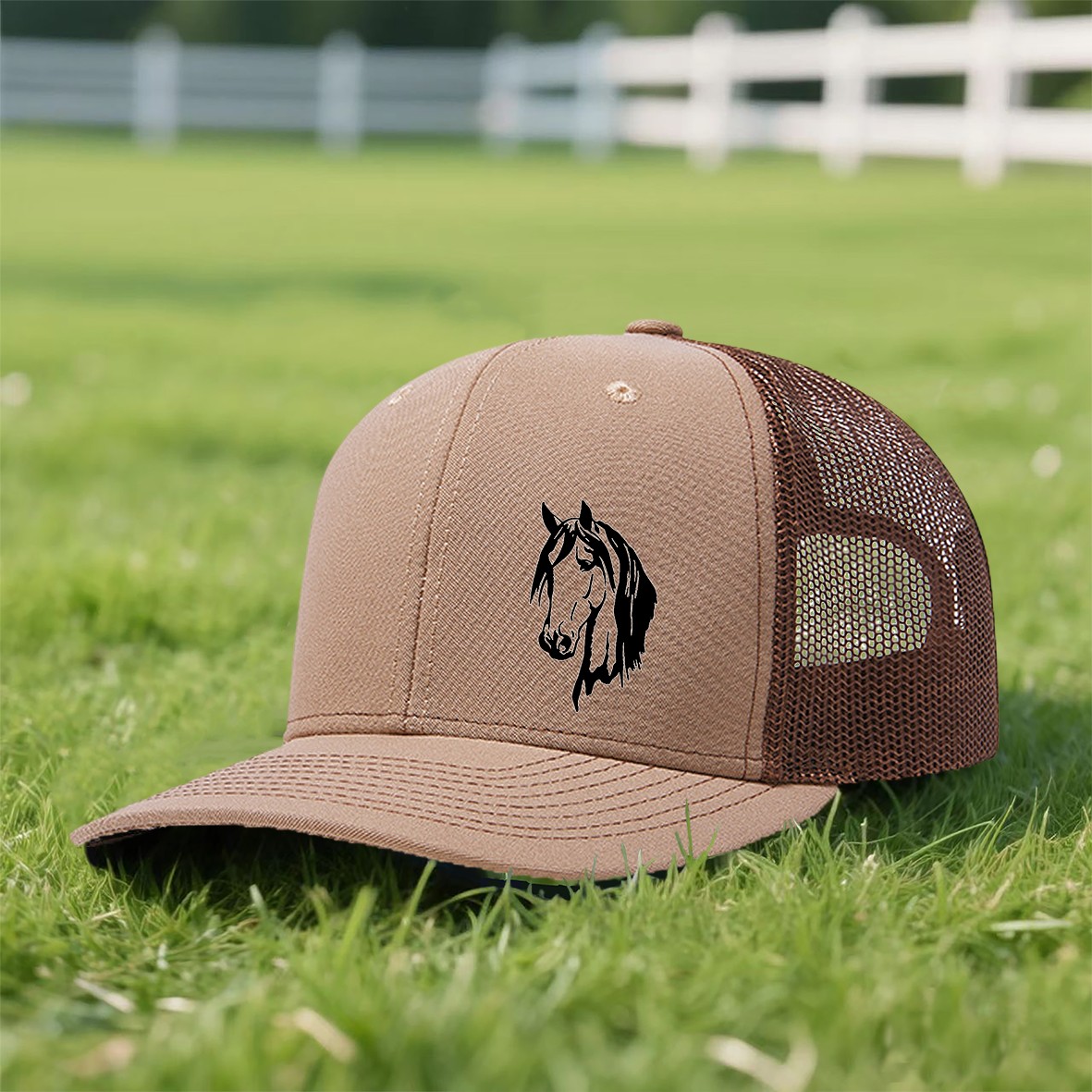 TEMU 1 New My3 Printed Trucker Adjustable High-quality Breathable Baseball Cap, A Stylish Unisex Breathable Mesh Hat With A Printed Design. Trucker