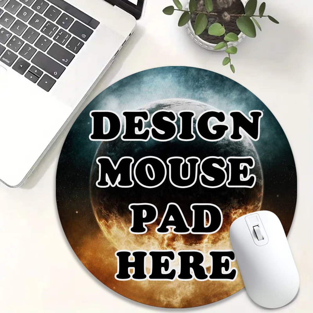 TEMU Customized Desk Mouse Pad, 8x6in Custom , Computer Accessories For Desk, Gaming Mousepad, Office Accessories For Men, Computer Pads, Desk