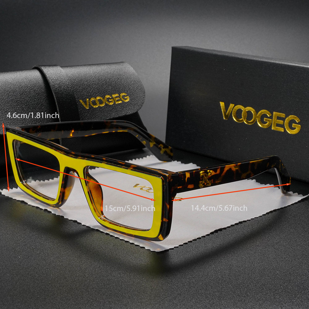 Image of New European And Eyeglass Frames For Men And Women, Unisex Fashion Eyeglass Frames, Suitable For Clothing Decoration And Matching, Ideal For Photo Shoots, Performances, And Parties, Eyeglass Gift