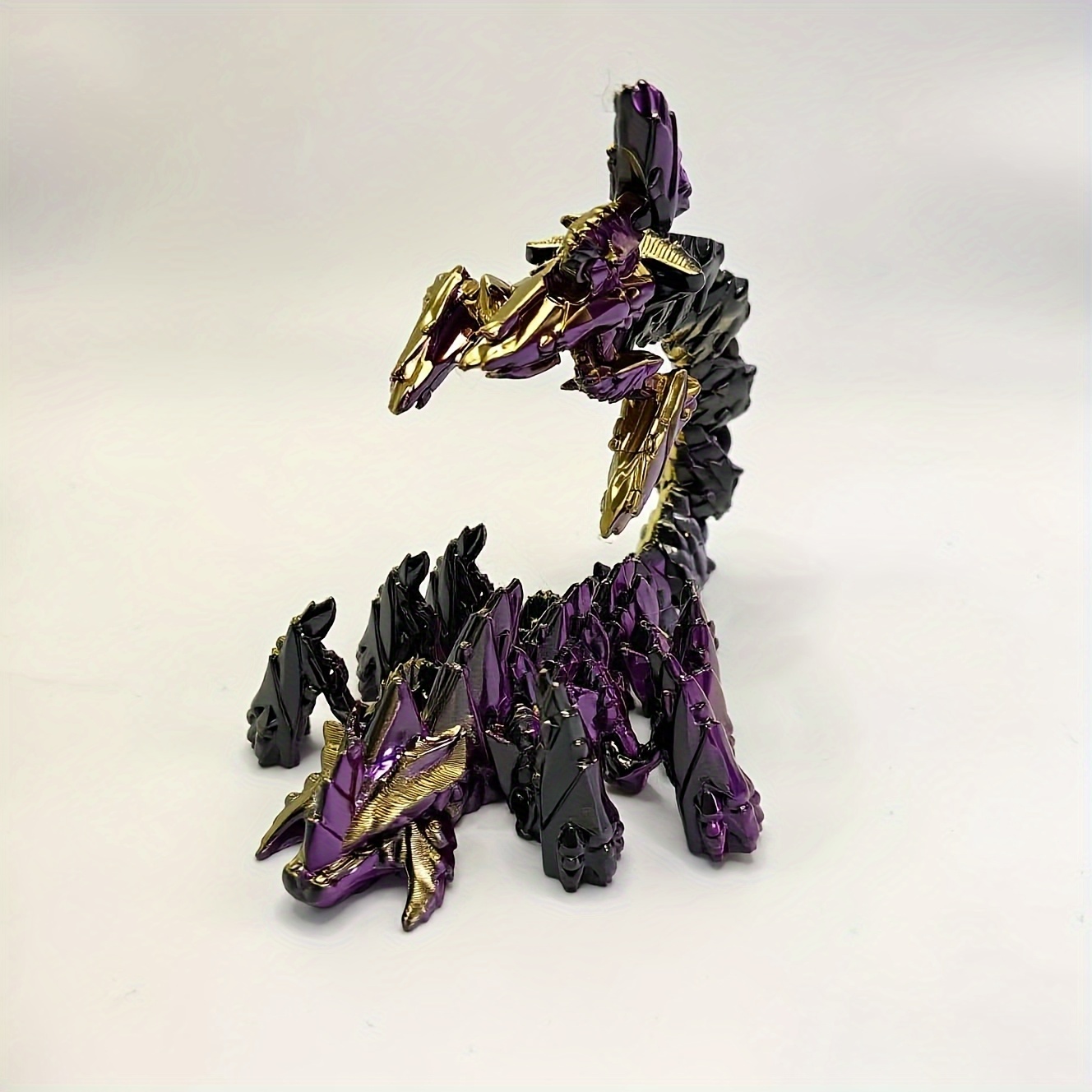 TEMU 1pc Of A 3d Printed Figure - A And Flexible Anime-inspired Desk Decoration Featuring Colorful Details, Made From Durable Plastic, Suitable As A