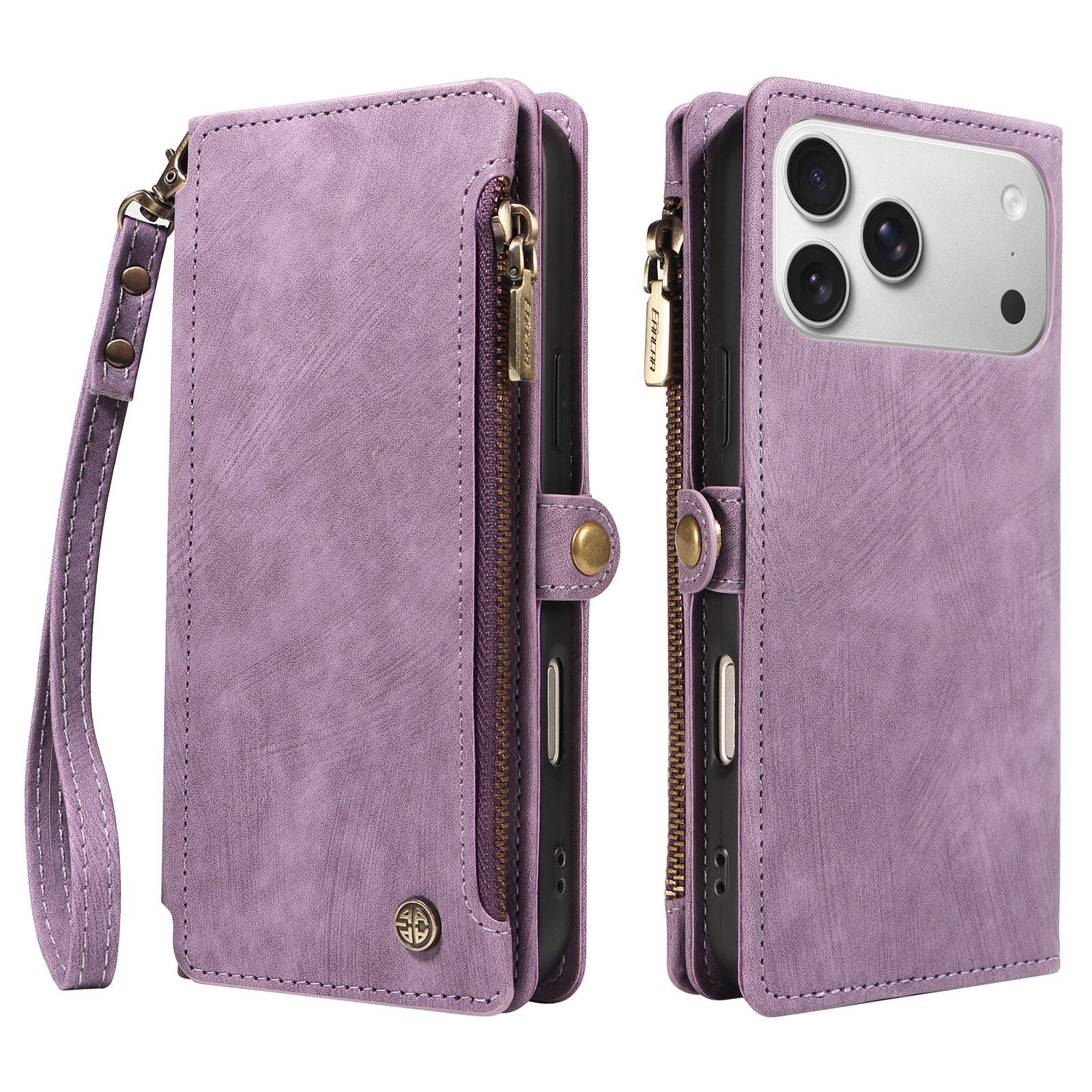 TEMU Phone Case - Wallet-style Phone Case For Iphone 18 Pro Max 18 Pro 18 17 Pro Max 17e 17 17 16e 16 Pro Faux Leather, Fashionable Phone Protection
