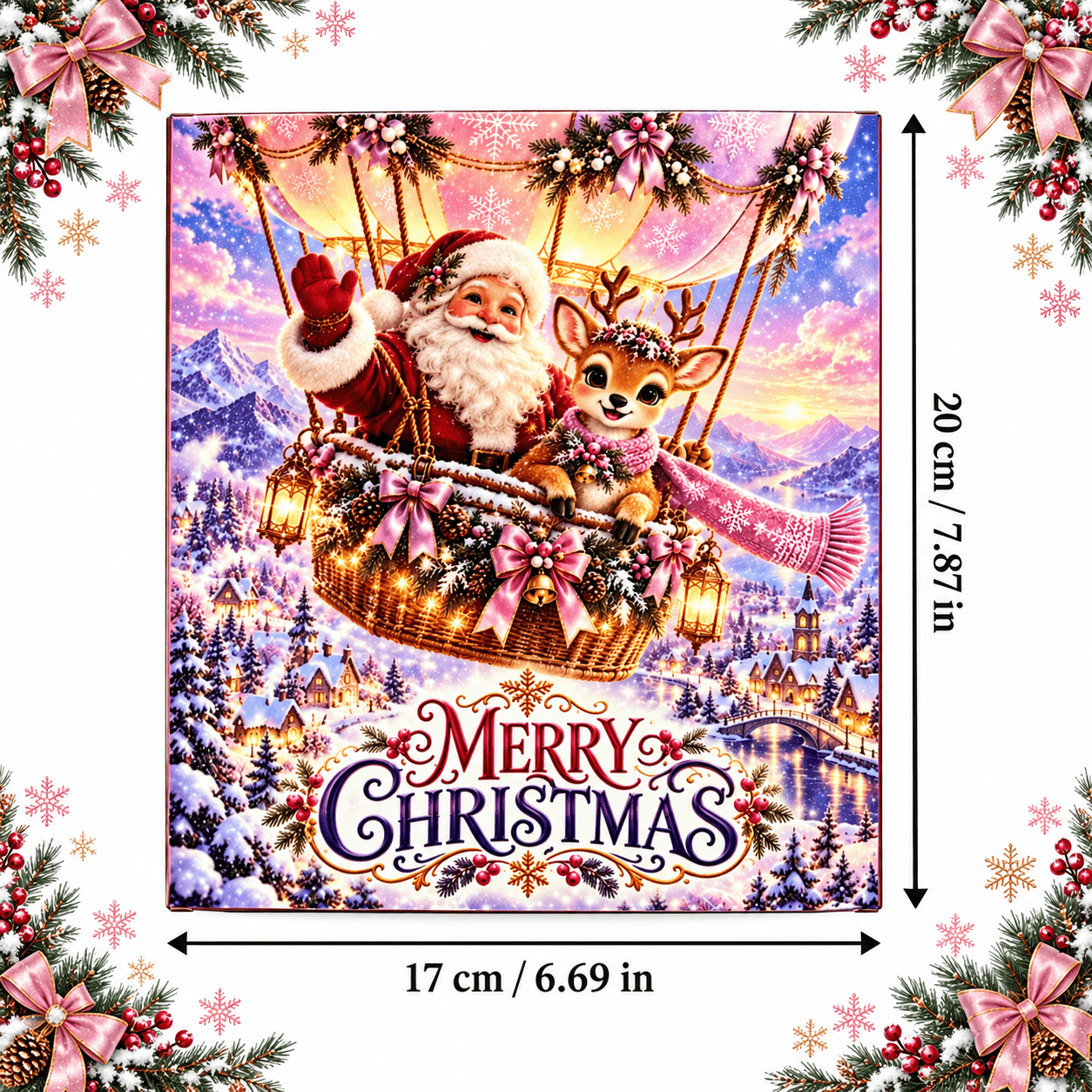 2026 Bulk Christmas Advent Calendar Gift Box, 24-Day Countdown