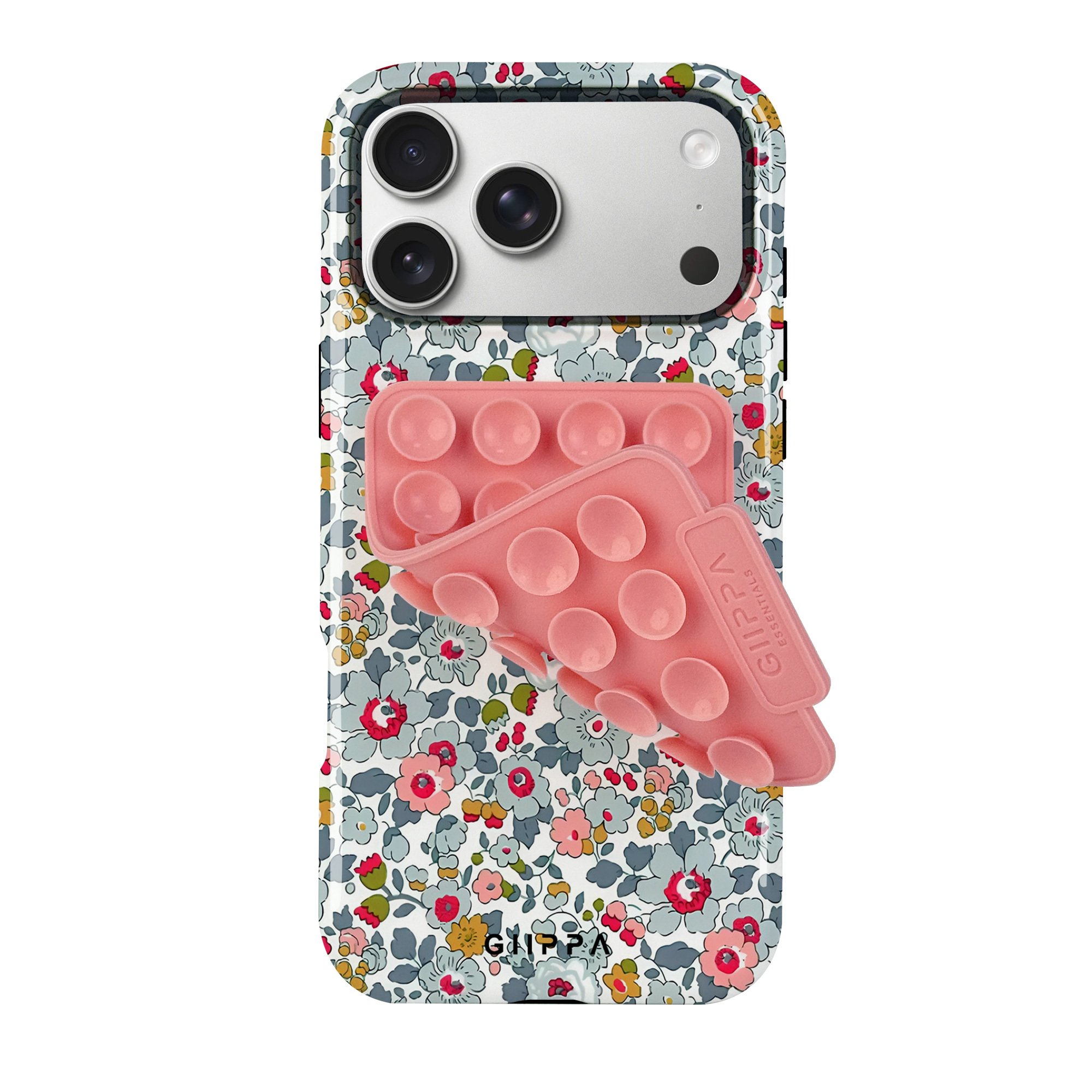 TEMU para Teléfono - Gllppa WILDCLAN Floral 2En1 con Película y Set de Rosa/ Capa Resistente/Protección Superior/Duradera/ para Iphone