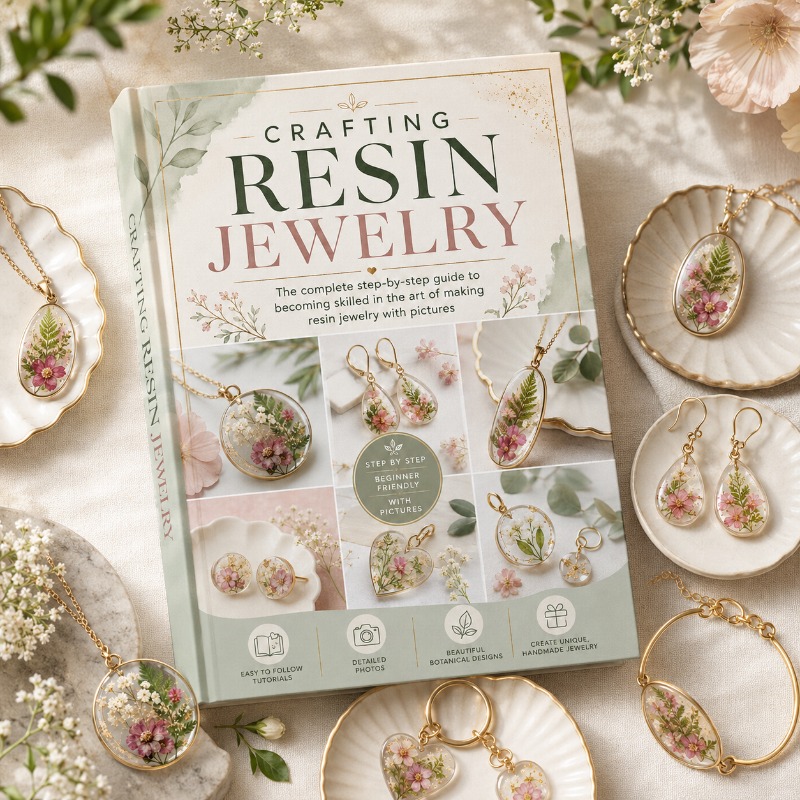 Resin Jewelry Making Guide for Beginners with Step-By-Step Tutorials