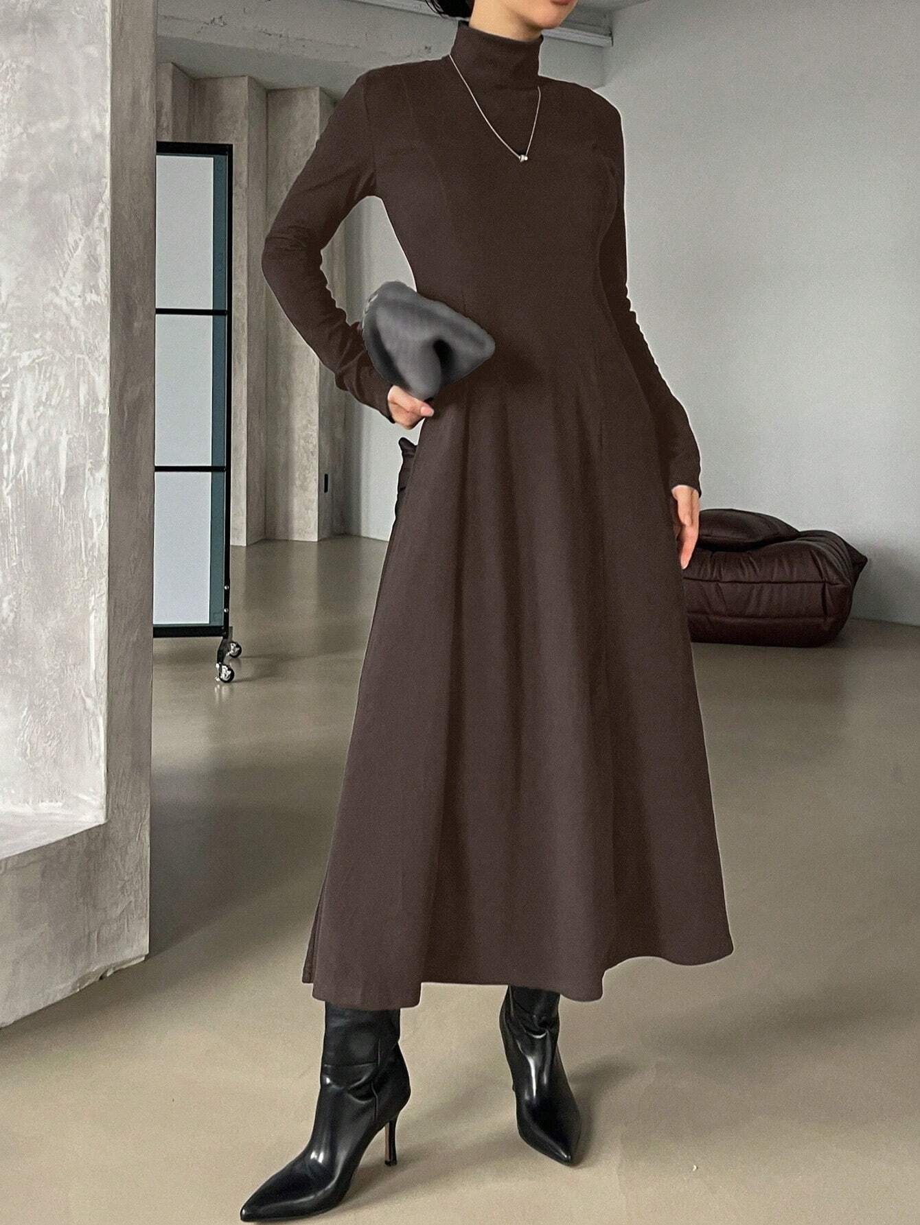 gray elegant dresses V Neck Gray Floral Long Prom Dresses, Grey V Neck Long Flower Formal E –  jbydress main image 1