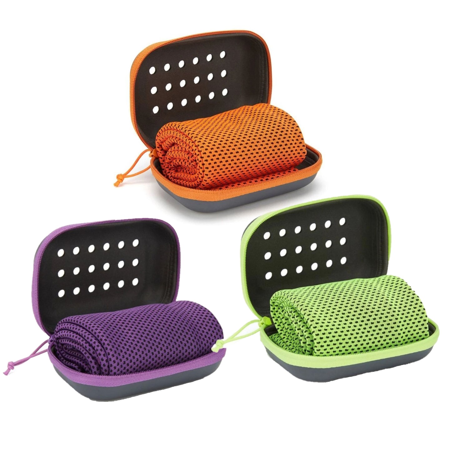 3pcs Cold Sports Towels Portable Camping Sports Gym Golf Cooling Towels Fitness Cool Towels 90 X 30cm/ 34.5 X 11.8 Inches Quick Drying Towels