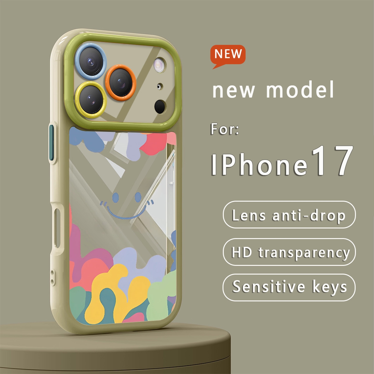 TEMU Phone Case - Adopting Creative Floral Cartoon Design, Suitable For Men And Women's Phone Cases, Suitable For Iphone