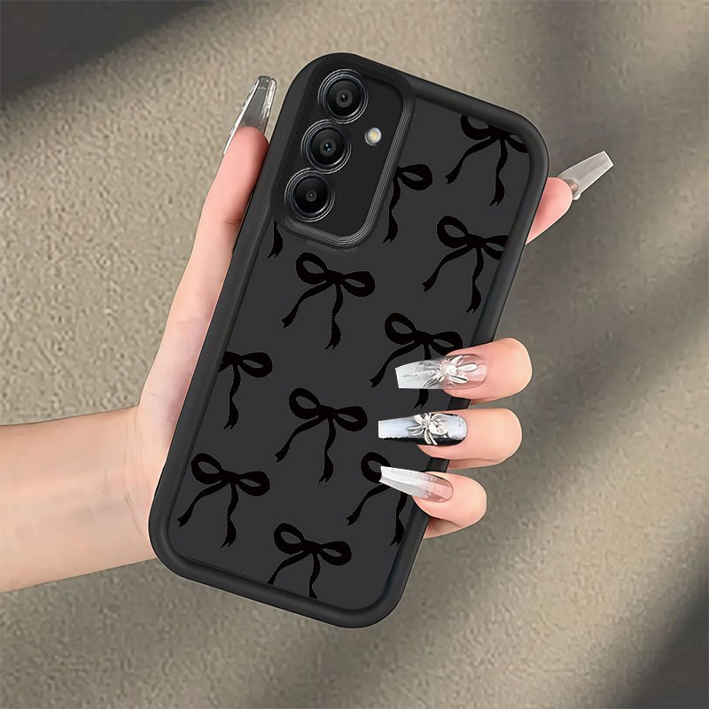 TEMU Phone Case - Bowknot Ribbon Pattern Is Suitable For Galaxy