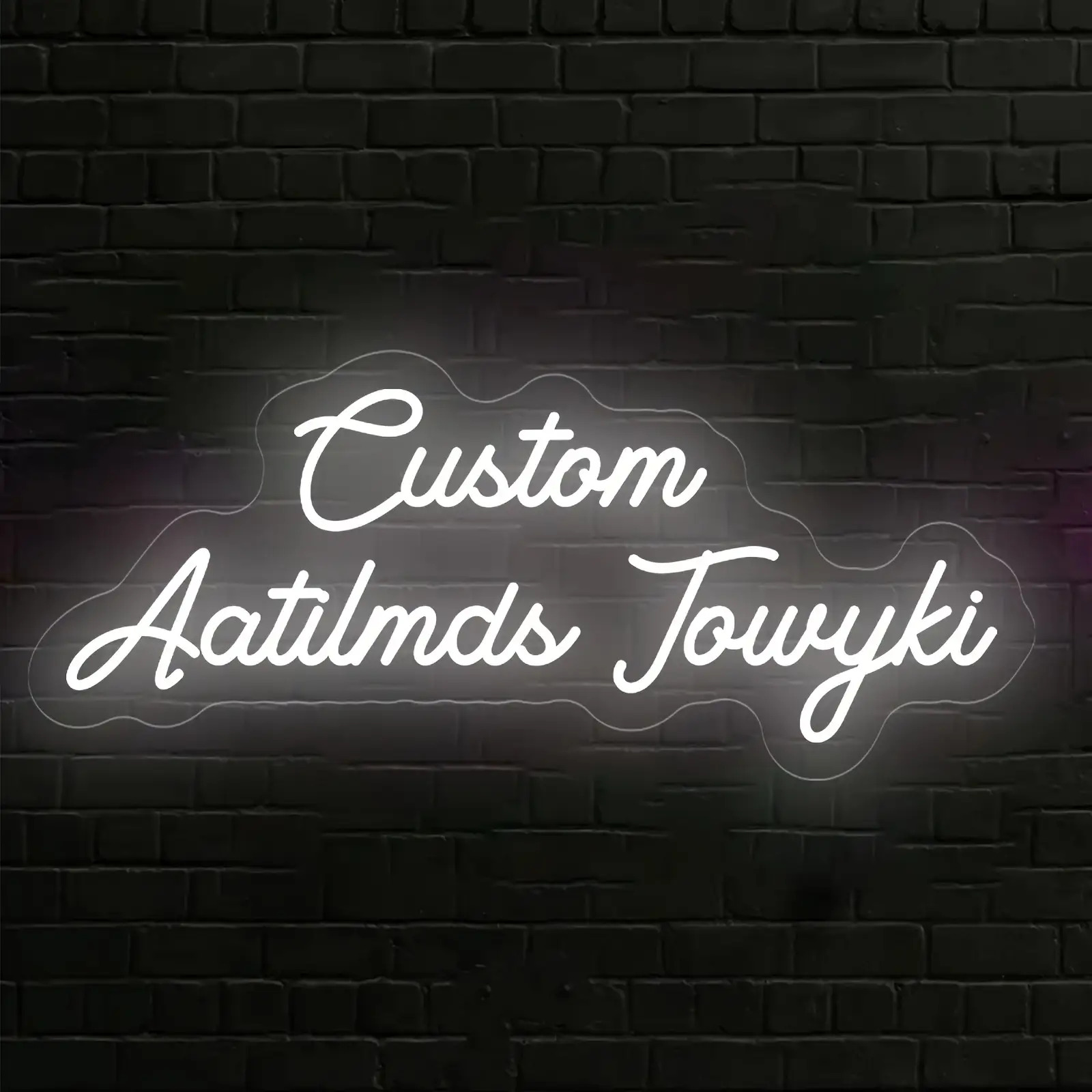neon led signs sold on Temu Canada
