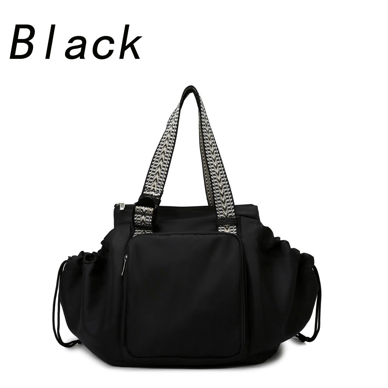 TEMU Travel Tote Bag, Multi-functional Large Capacity Drawstring Gym Bag, Multi-functional Multi-form Storage Bag, Suitable For Shopping And