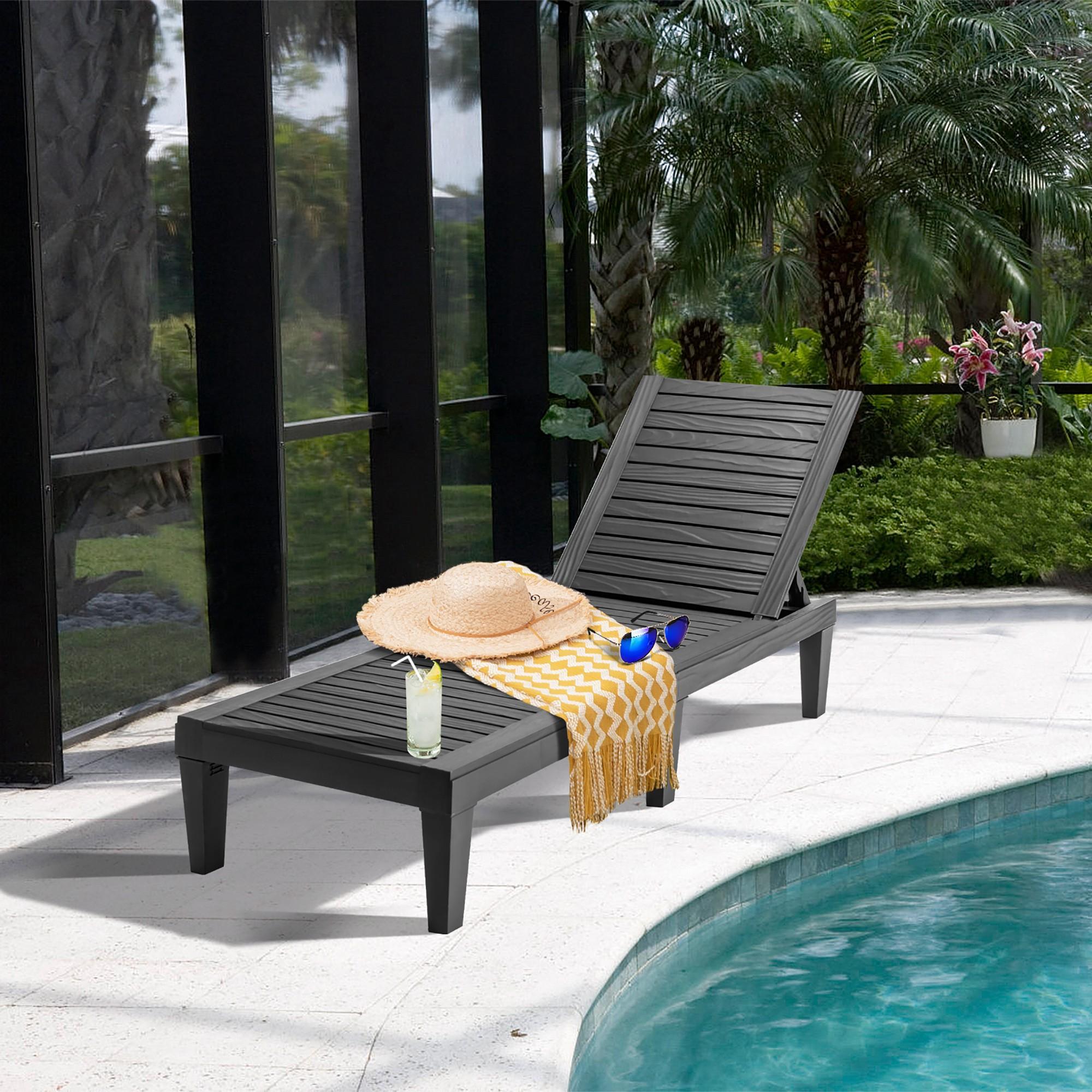outdoor plastic chair sold on Temu United States